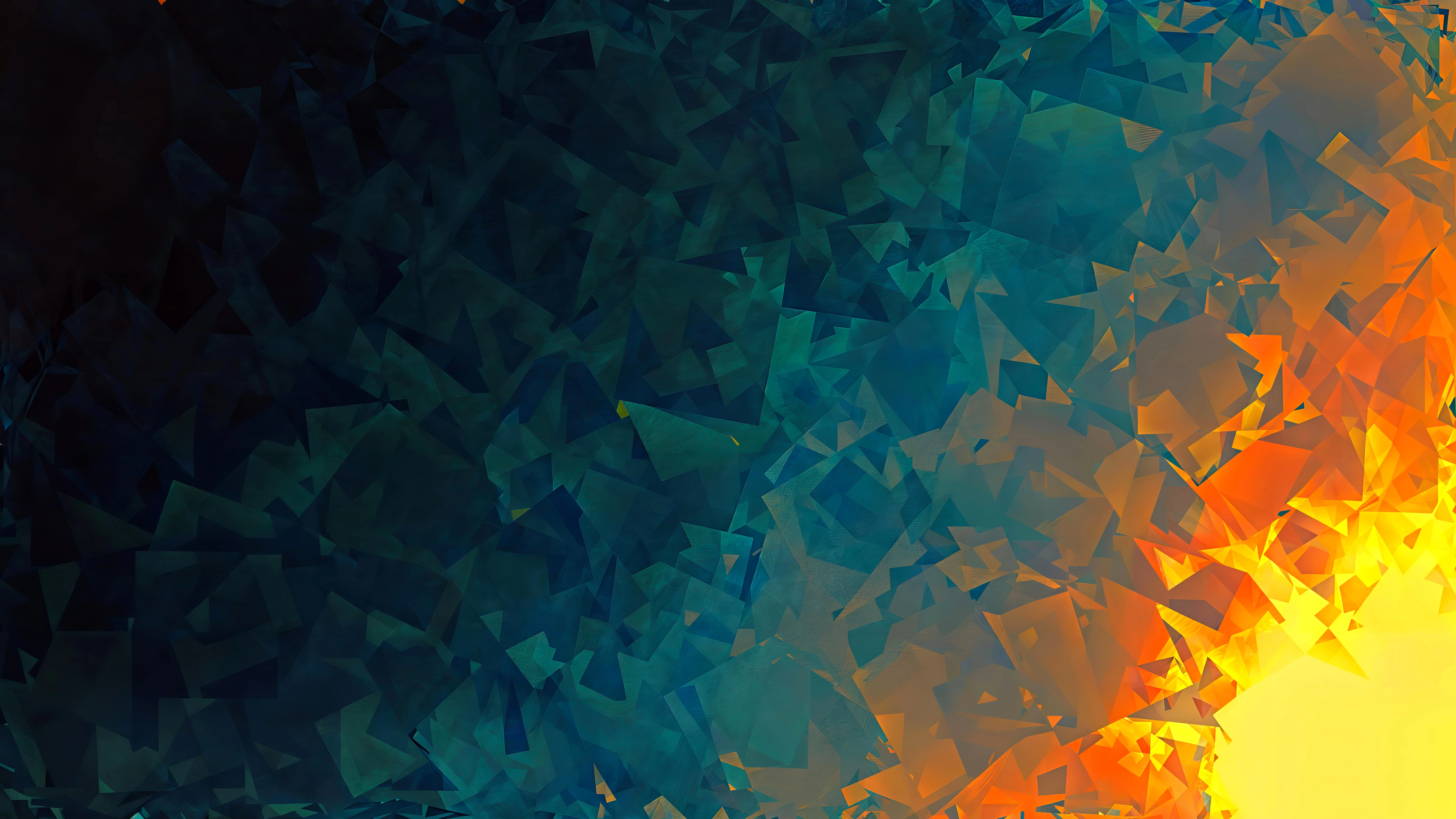 Polygon Sunset